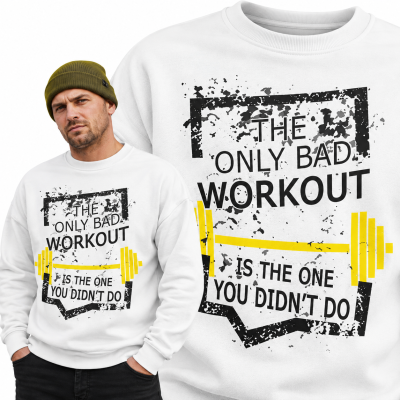 BLUZA NA SIŁOWNIĘ WARKOUT